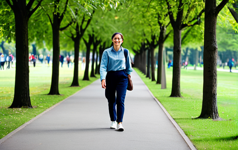 재활운동 프로그램 후기 - **Prompt:** A person in modest exercise clothing is holding a plank pose on an exercise mat in a hom...