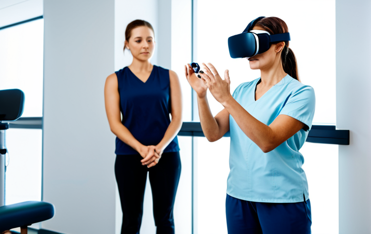 뇌졸중 환자 재활 프로그램 - In-Home Rehabilitation**

A senior man, fully clothed in comfortable attire, practicing grasping exe...