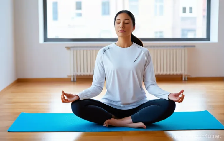 재활운동 루틴 추천 - **Image Prompt 1: AI-Powered Personalized Rehabilitation Journey**
A person, in their late 30s, ...